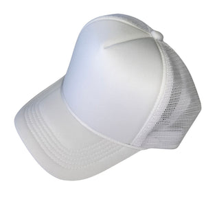 White/White Trucker Hat