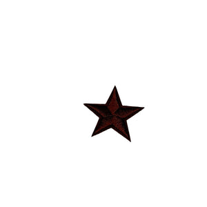 Black Star Embroidered Patch