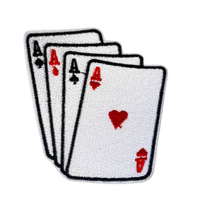 Playing Cards Embroidered Patch